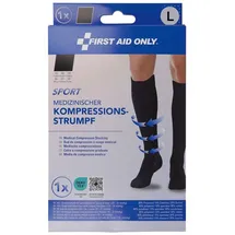 First Aid Only FIRST AID ONLY® Kompressionsstrümpfe, SPORT schwarz Größe L