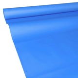 JUNOPAX Papiertischdecke blau 50m x 0,75m, nass- und wischfest