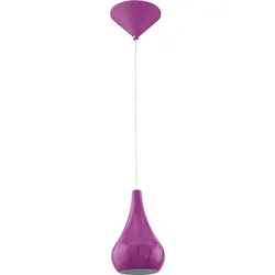 Design Pendel Hänge Lampe Wohn Zimmer purple Decken Dielen Beleuchtung Eglo 92945