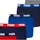 Puma Boxershort 6er Pack - Everyday Basic Boxers ECOM 6P Cotton Stretch, Rot/Blau/Grau 170-176