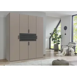 WIMEX Drehtürenschrank Digit 180 x 208 x 58 cm Grau