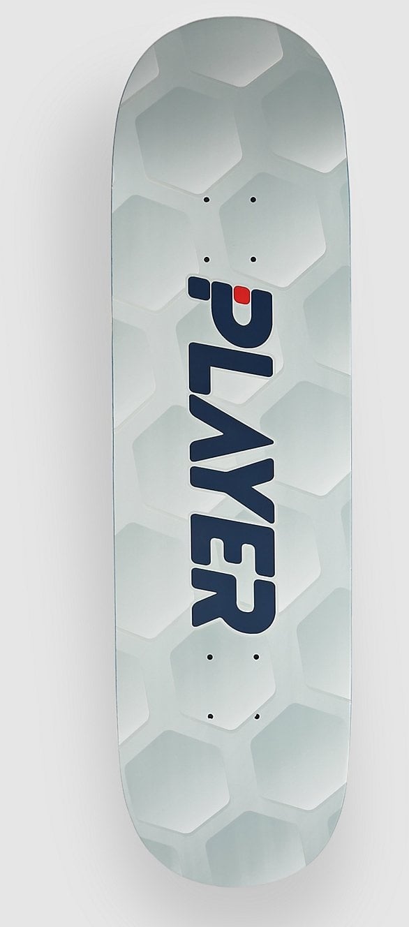 Player Augusta 8.5"X31.50" Skateboard Deck white Gr. Uni