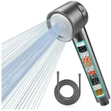 luxuskollektion Duschkopf mit Filter Hochdruck Handbrause 15 Schichten