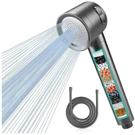luxuskollektion Duschkopf mit Filter Hochdruck Handbrause 15 Schichten