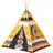 Playfun Tipi Zelt / Kinderspielzelt, Bunt