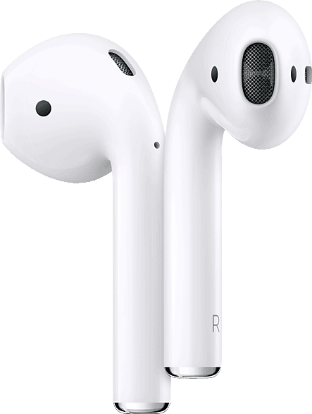 APPLE AirPods (2. Generation), In-ear Kopfhörer Bluetooth Weiß