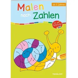 TESSLOFF 378864201 Malen nach Zahlen Ab 5 Jahren