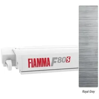 Fiamma F80s Markise weiß, 320cm, Royal Grey
