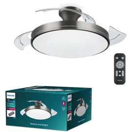 Philips Atlas 106 cm Deckenventilator Nickel