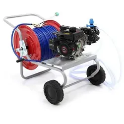 Kit Sprühpumpe Comet MTP MC 25 - Loncin-Motor 148F-2 und Wagen