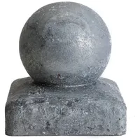Trendline Pfostenkappe 70 x 70 mm Silber/Stahl