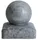 Trendline Pfostenkappe 70 x 70 mm Silber/Stahl