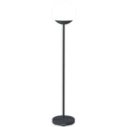 Fermob - MOOON! Akku LED-Stehleuchte, H 134 cm, anthrazit