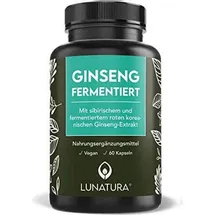 Lunatura Ginseng fermentiert Kapseln 60 St.