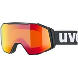 Uvex gravity FM black matt Mirror Red Supravision Orange Clear/CAT2