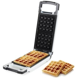 Waffeleisen 2er | 800W | Antihaftbeschichtung | Automatische Temperaturanpassung