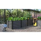 In & Out 401 S 185 x 65 x 40 cm schwarz/granit
