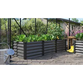 Vitavia Linus In & Out 401 S 185 x 65 x 40 cm schwarz/granit