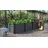 In & Out 401 S 185 x 65 x 40 cm schwarz/granit