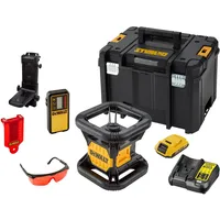 DeWalt Rotationslaser DCE074D1R 18V selbstnivellierend IP54