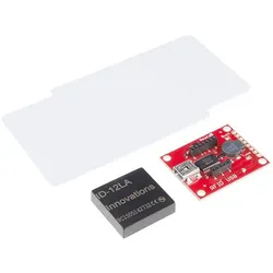 SparkFun RFID Starter Kit, USB RFID-Leser, ID-12LA Modul, 125kHz Karten, Seriell über USB, 9600bps