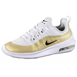 nike air max axis white and gold