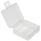 Soshine Aufbewahrungsbox für 2x 18350 Akkus 2-tlg. transparent