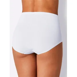 SCHIESSER Damen Taillenslip Maxi, 2er Pack Gr. 44, weiß 100)