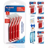 One Drop Only® - 5 x 8er Blister Interdentalbürsten 0,5 mm (S) + 1 Zahnbürste GRATIS/Interdentalbürste & Interdental Brush zur Zwischenzahnreinigung/beste Mundhygiene durch Dentalbürsten