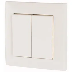 Eaton CPAD-00/194, Drucktasten-Schalter, Kabelgebunden, Thermoplast, Weiß