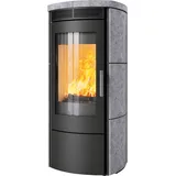 Kaminofen Hark 130 ECOplus 6 kW - Naturstein - Korpus: graphit