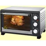 23 LITER BACKOFEN mit UMLUFT und DREHSPIESS 1500 WATT  SYNTROX