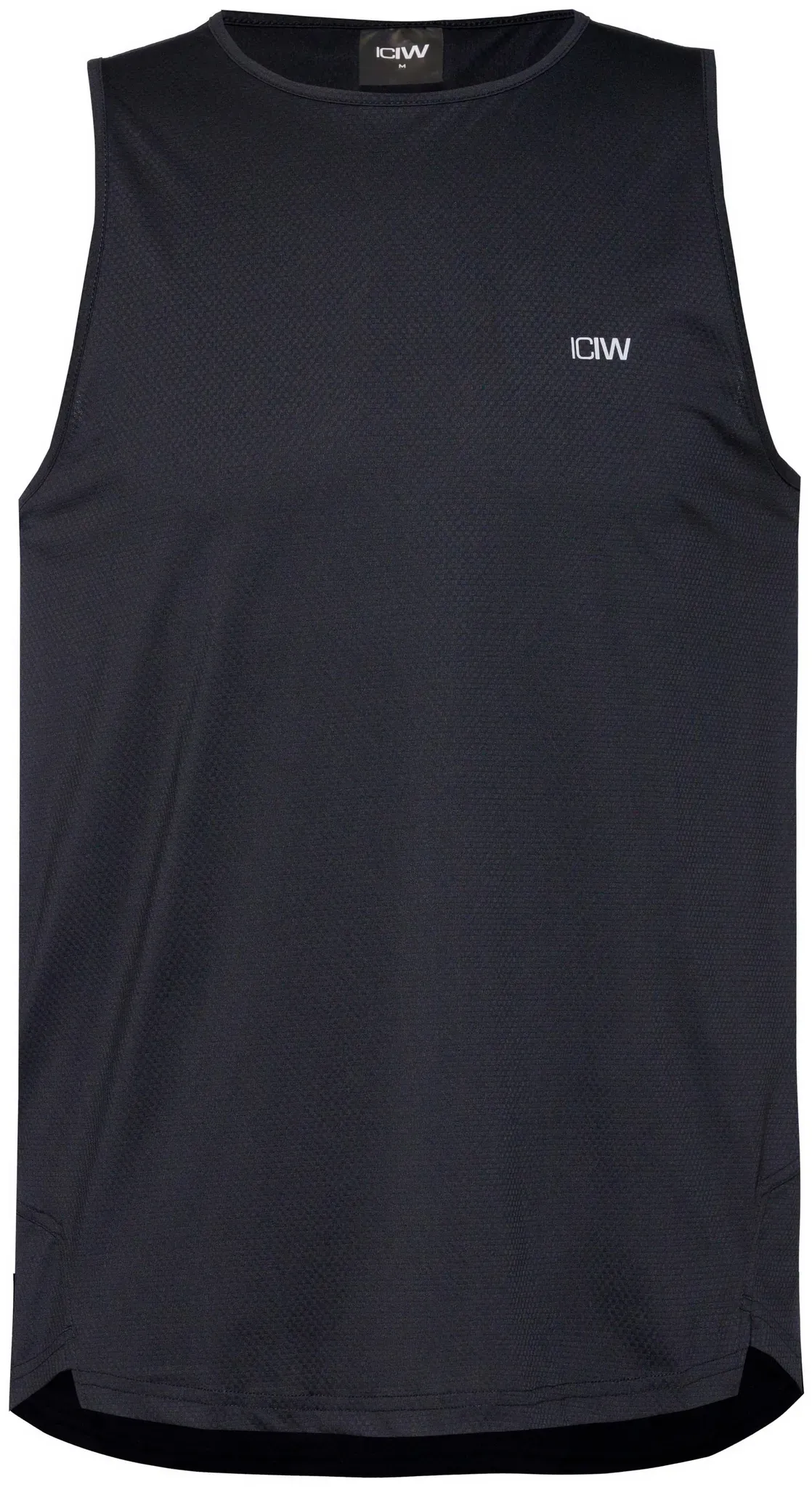 ICANIWILL Stride Funktionstank Herren in black, Größe L - schwarz