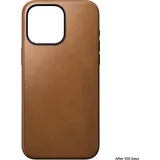 Nomad Modern Leather Case iPhone 15 Pro Max English Tan