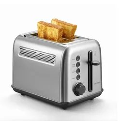 DT620-SS 2-Scheiben-Toaster SST, 7 Bräunungsstufen-Einstellungen, 4 Programme