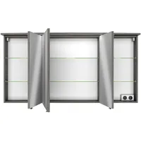 Pelipal 4010 144 cm graphit struktur quer nachbildung TwinLED