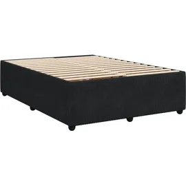 vidaXL Boxspringbett 200 x 200 cm Blau