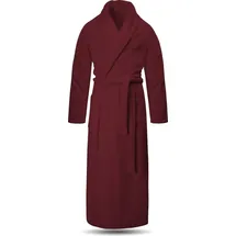 Normani Bademantel aus 100 % Baumwolle Lola in Burgund | Gr.: XXL