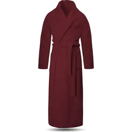 Normani Bademantel aus 100 % Baumwolle Lola in Burgund | Gr.: XXL
