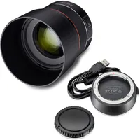 Samyang AF 85mm F1.4 EF Vollformat Objektiv, Schwarz