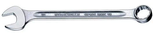 Stahlwille 13, 7 mm, Chrom, Chrom-Stahllegierung, Chrom, 15°, 17 mm