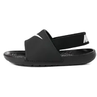 Nike Kawa Slide Sandal, Black/White-White-White, 25 - 25