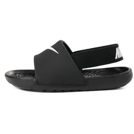 Nike Kawa Slide Sandal, Black/White-White-White, 25 - 25