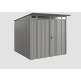 Hörmann Gerätehaus Trend-P Typ 2 2,48 x 2,83 x 2,32 m graualuminium Doppeltür