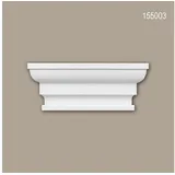 Profhome Byblos Regalfront Profhome 155003 Zierelement Neo-klassizismus-stil Weiß