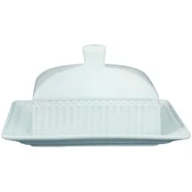 GREENGATE Butterdose ALICE PALE BLUE Blau Medium 17x14 cm Keramik Butterschale