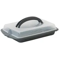 Keck und Lang GmbH Deli rechteckig grau 45 x 30 x 9 cm