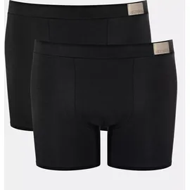 SLOGGI Men GO Natural Boxershorts schwarz S 2er Pack