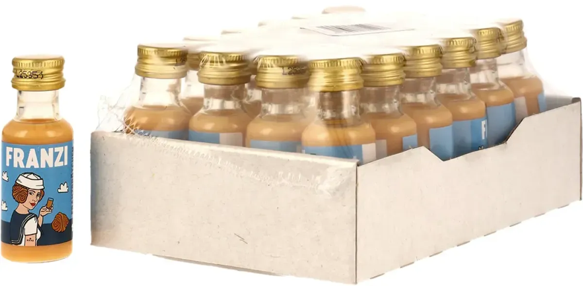 Franzi Franzbrötchen Likör 15% vol. 24x20 ml