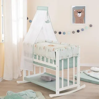 roba 4in1 Stubenbett Woodland Buddies, Weiß
